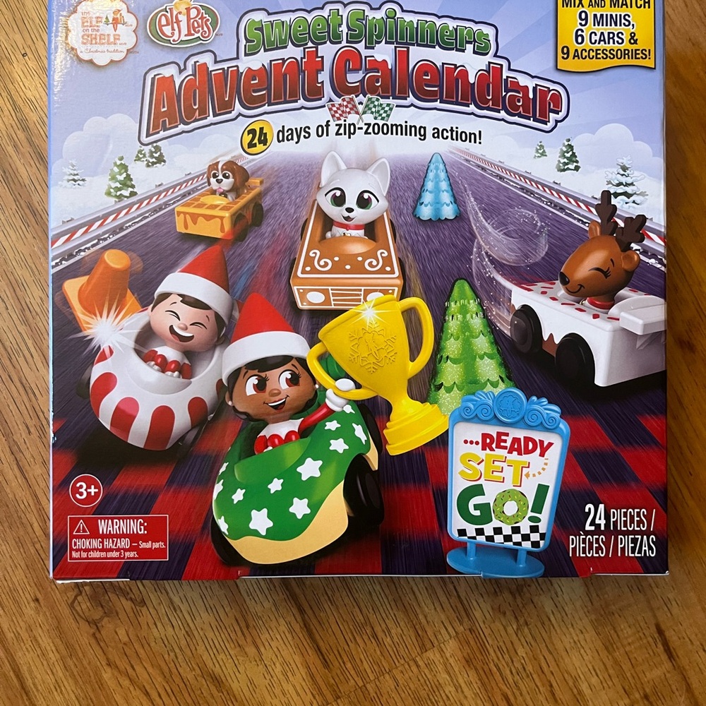 Sweet Spinners Advent Calendar - Elves and Elf Pets